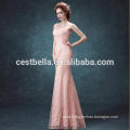 See Through Sweetheart Pink Mermaid Evening Dress and Ladies Party Dress